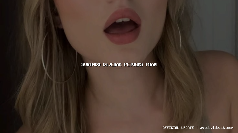 subindo dijebak petugas pdam