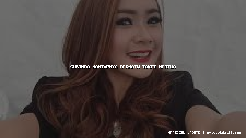 subindo mantapnya bermain toket mertua