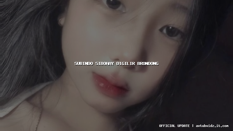 subindo sibohay digilir brondong